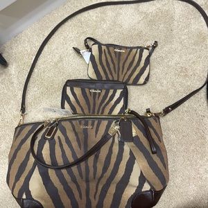 Coach Purse, wallet, and coin bag
